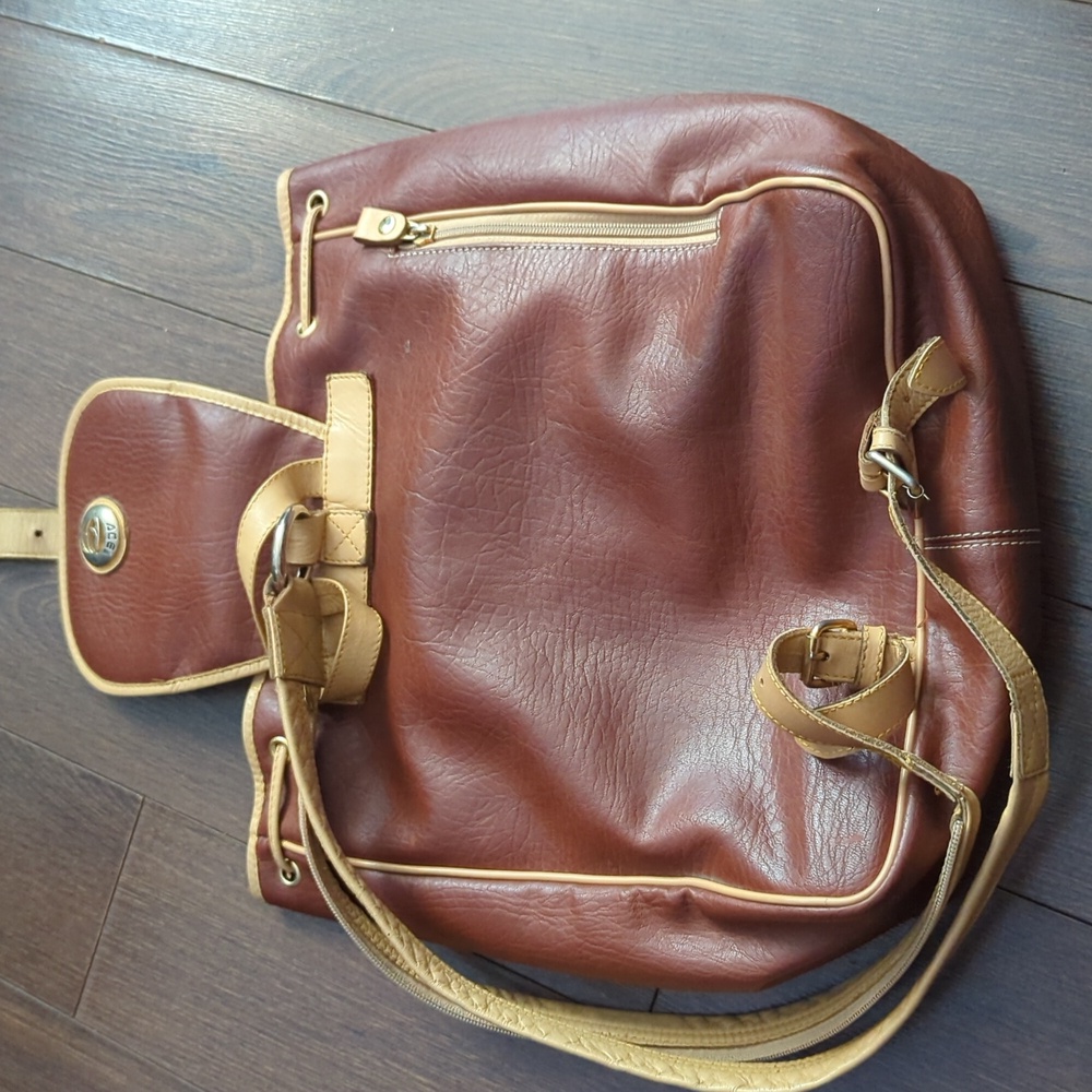 Vintage ACE JAPAN Leather Backpack - Picture 4 of 15